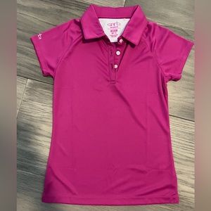 Girls Garb Golf Polo shirt size medium 7-8